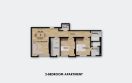 two bedroom apartment single