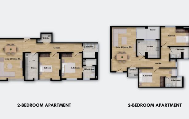 two bedroom apartment